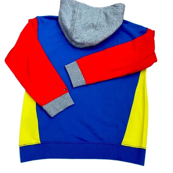 Tommy Hilfiger color-block hoodie for boys size L - Picture 4 of 9